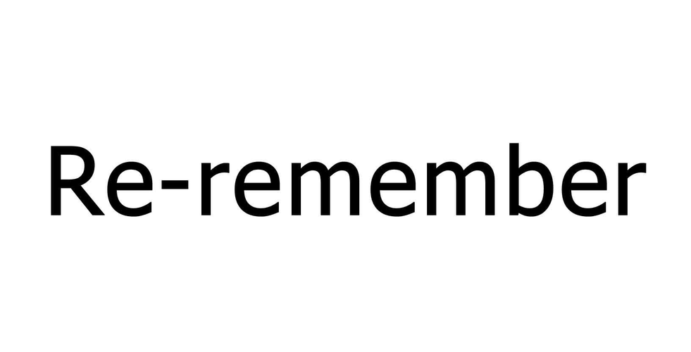 remember什么意思-英文remember什么意思