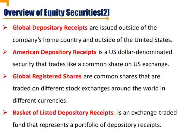 depository-depository receipt