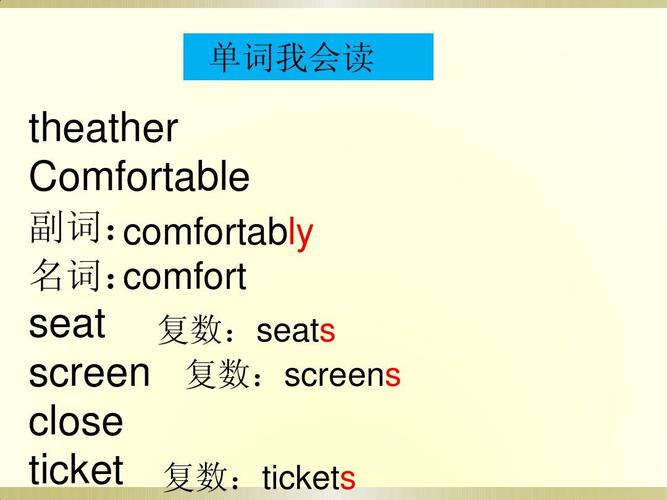 comfortable-comfortable的名詞