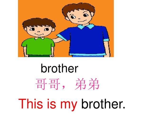 brother-brother怎么讀