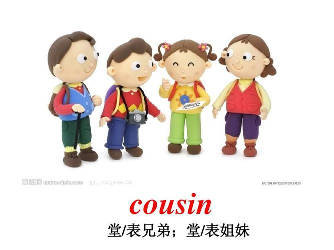 cousin-cousin英語