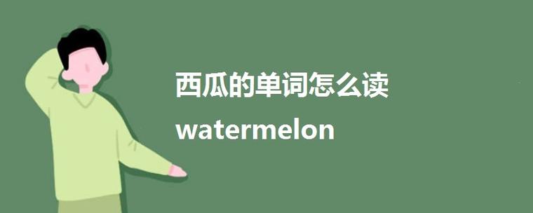 關(guān)于watermelon什么意思的信息