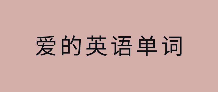 愛單詞-愛單詞怎么寫