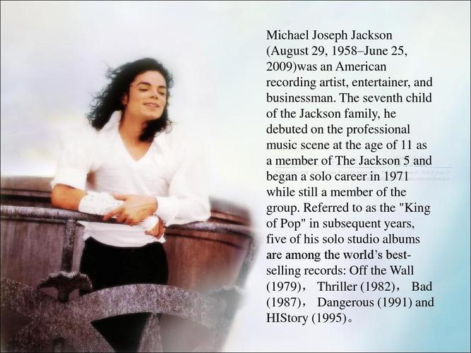 michael joseph jackson-michael joseph jackson怎么讀